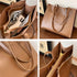 Casual Large Tote Triple Compartment Hand Bag